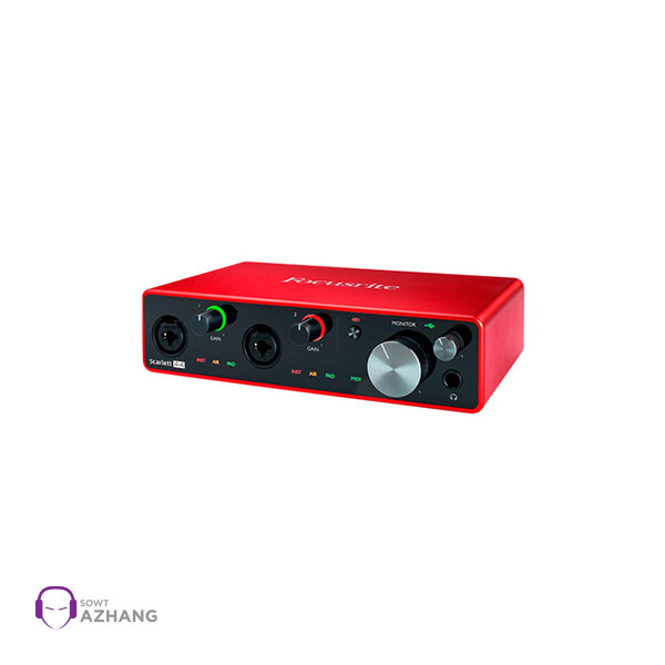 کارت صدا اکسترنال فوکوسرایت مدل Focusrite Scarlett 4i4 3rd Gen | تجهیزات استودیویی | اینترنتی صوت آژنگ کارت صدا اکسترنال فوکوسرایت مدل Focusrite Scarlett 4i4 3rd Gen | تجهیزات استودیویی | اینترنتی صوت آژنگ