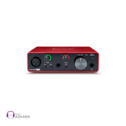 کارت صدا اکسترنال فوکوسرایت مدل Focusrite Scarlett Solo 3rd Gen | کارت صدا اکسترنال ( رو میزی ) | فروشگاه اینترنتی صوت آژنگ