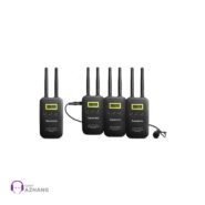 میکروفون یقه ای بی سیم سارامونیک مدل Saramonic VmicLink5 3TX+RX | میکروفون یقه ای | فروشگاه اینترنتی صوت آژنگ