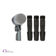 میکروفون پکیج درام ست شور مدل SHURE DMK 57-52 | میکروفون و ضبط کننده صدا | فروشگاه اینترنتی صوت آژنگ