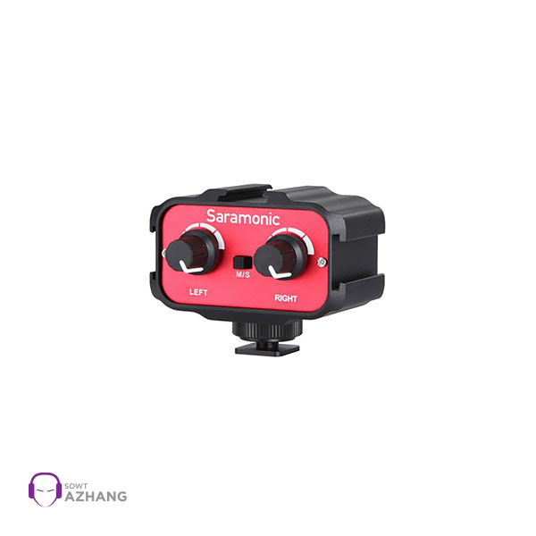 میکسر صدا دوربین سارامونیک مدل Saramonic SR-AX100 | میکسر صدا | فروشگاه اینترنتی صوت آژنگ میکسر صدا دوربین سارامونیک مدل Saramonic SR-AX100 | میکسر صدا | فروشگاه اینترنتی صوت آژنگ