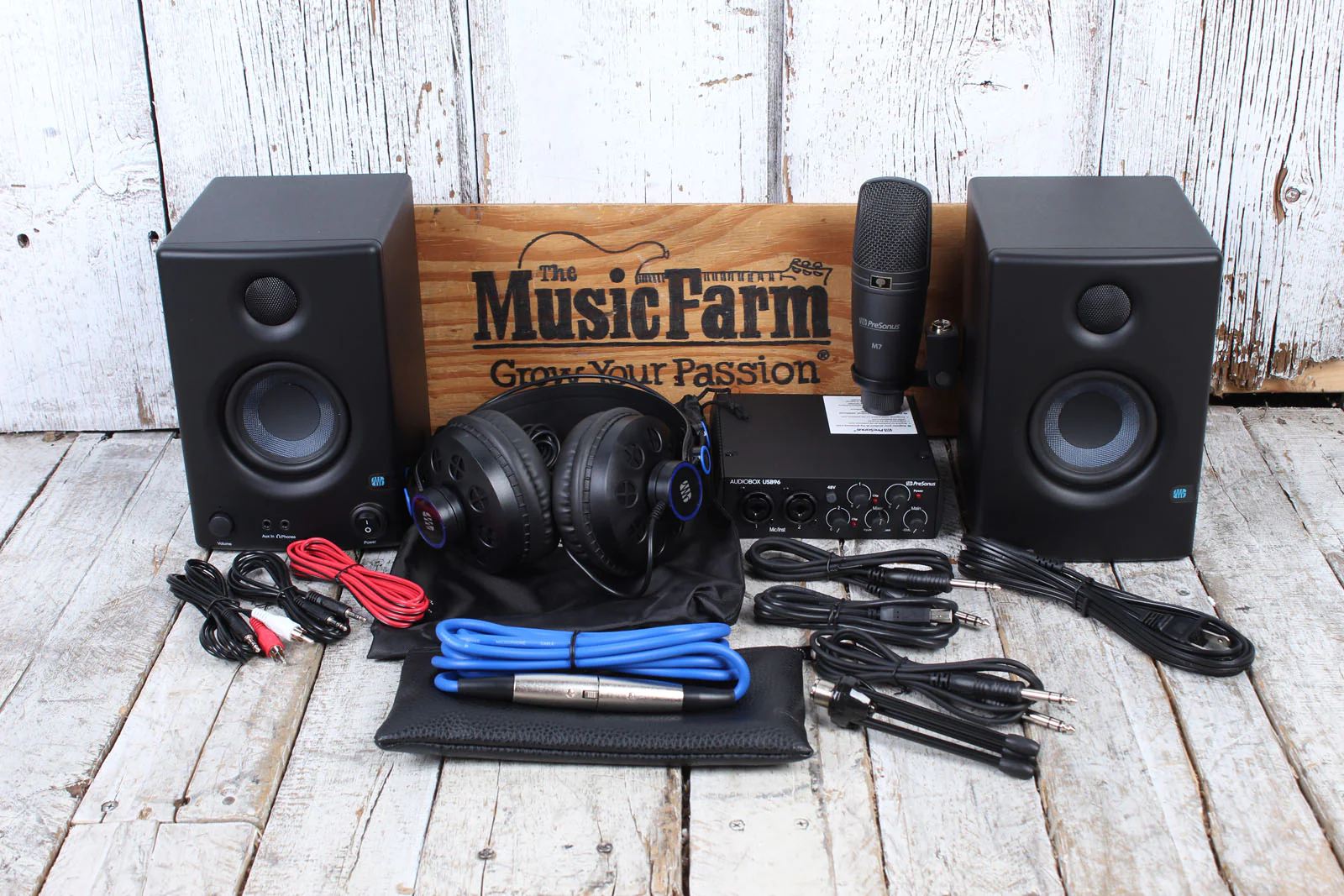 پکیج استودیویی پریسونوس مدل Presonus AudioBox 96 Studio Ultimate 25th | صوت آژنگ پکیج استودیویی پریسونوس مدل Presonus AudioBox 96 Studio Ultimate 25th | صوت آژنگ