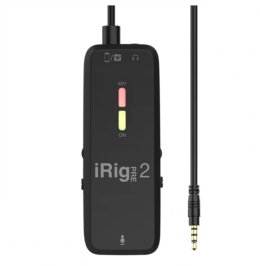 کارت صدا آی کی مالتی مدیا مدل IK Multimedia iRig Pre 2 | صوت آژنگ کارت صدا آی کی مالتی مدیا مدل IK Multimedia iRig Pre 2 | صوت آژنگ