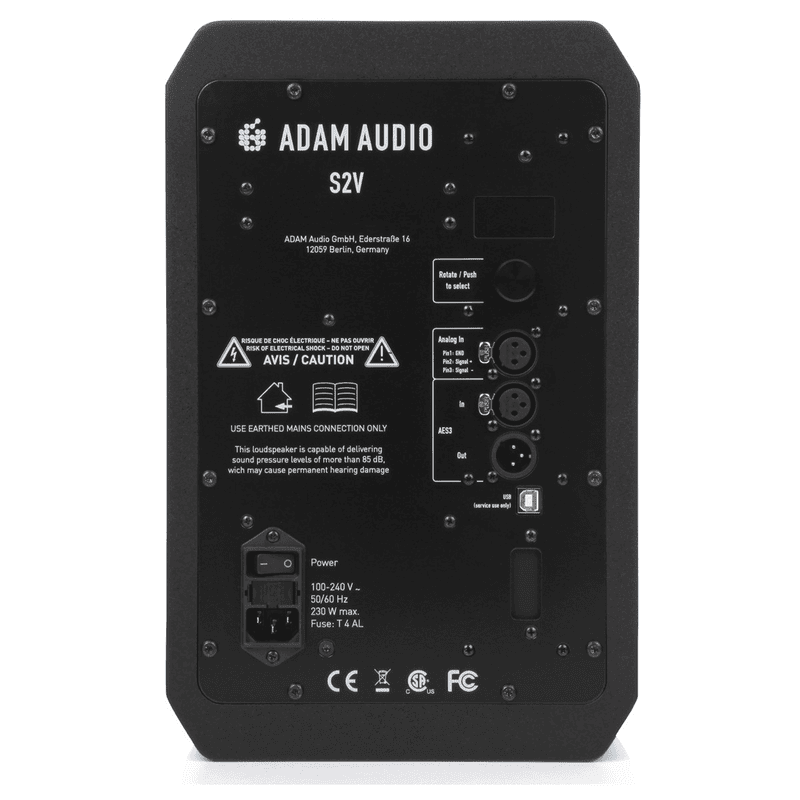اسپیکر مانیتورینگ آدام آدیو مدل ADAM Audio S2V | صوت آژنگ اسپیکر مانیتورینگ آدام آدیو مدل ADAM Audio S2V | صوت آژنگ