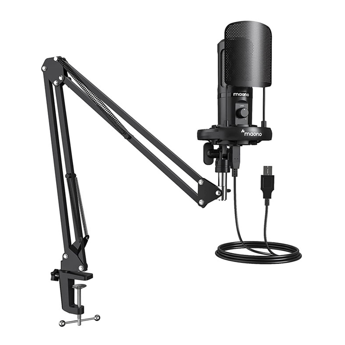 میکروفون یو اس بی ماونو مدل Maono AU-PM461S | صوت آژنگ میکروفون یو اس بی ماونو مدل Maono AU-PM461S | صوت آژنگ