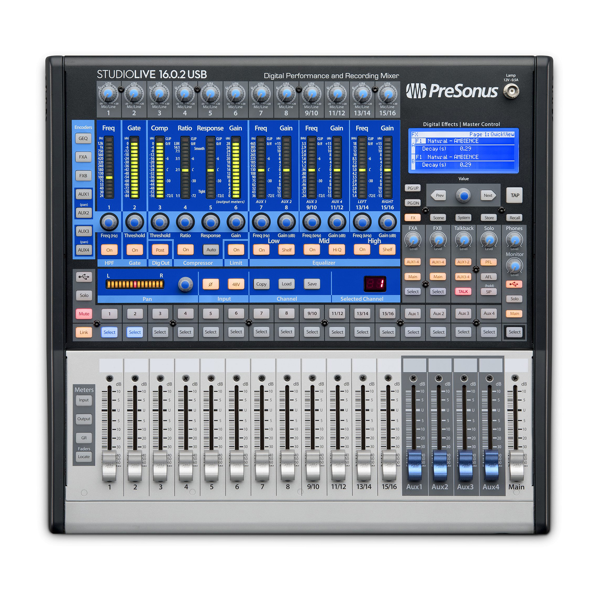 میکسر دیجیتال پریسونوس مدل Presonus StudioLive 16.0.2 USB | صوت آژنگ میکسر دیجیتال پریسونوس مدل Presonus StudioLive 16.0.2 USB | صوت آژنگ