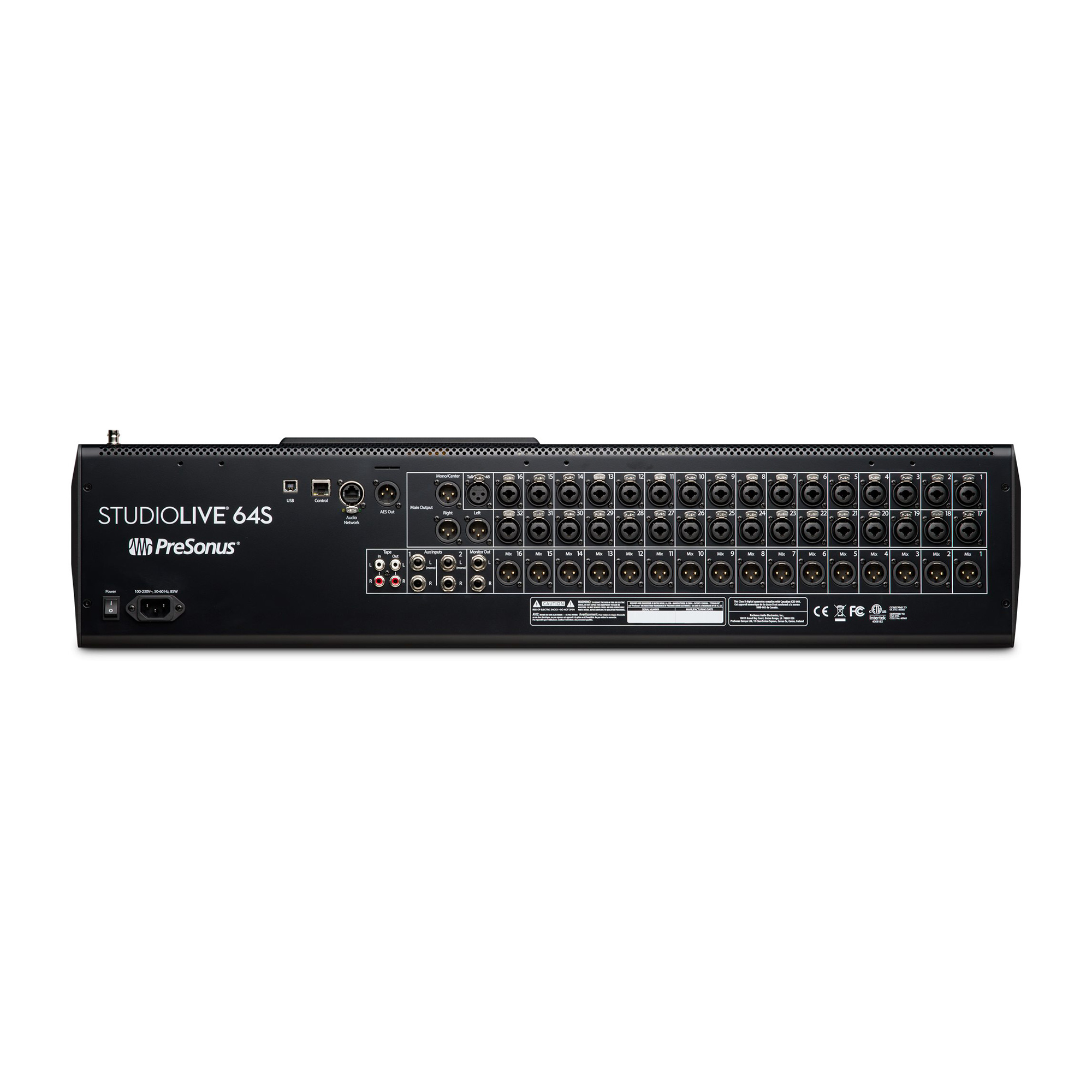 میکسر دیجیتال پریسونوس مدل Presonus StudioLive 64Sمیکسر دیجیتال پریسونوس مدل Presonus StudioLive 64S | صوت آژنگ میکسر دیجیتال پریسونوس مدل Presonus StudioLive 64Sمیکسر دیجیتال پریسونوس مدل Presonus StudioLive 64S | صوت آژنگ