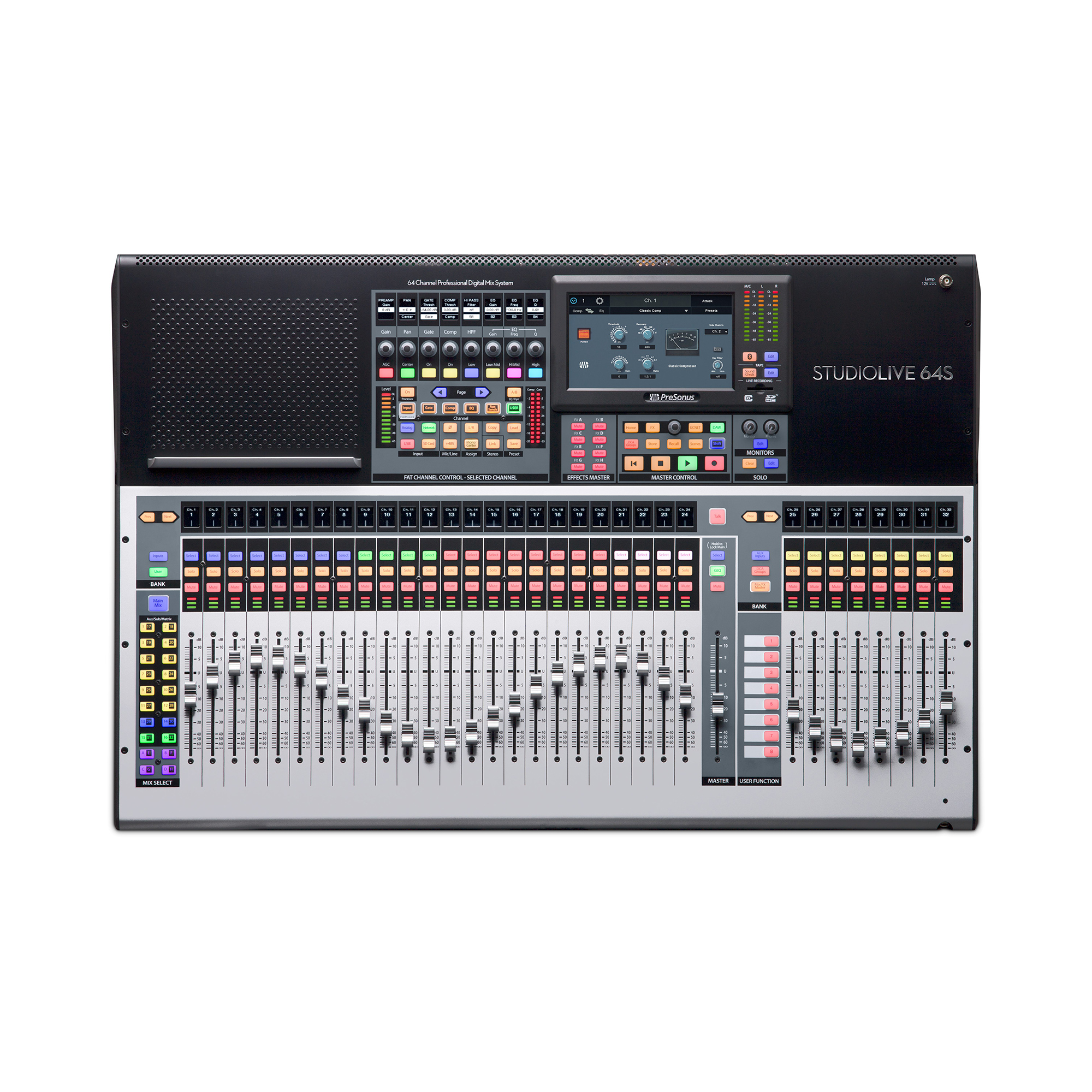 میکسر دیجیتال پریسونوس مدل Presonus StudioLive 64Sمیکسر دیجیتال پریسونوس مدل Presonus StudioLive 64S | صوت آژنگ میکسر دیجیتال پریسونوس مدل Presonus StudioLive 64Sمیکسر دیجیتال پریسونوس مدل Presonus StudioLive 64S | صوت آژنگ