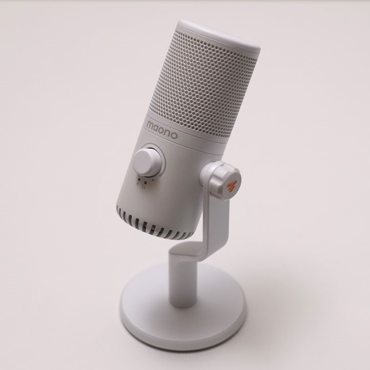 میکروفون USB ماونو مدل Maono Dm30 White | صوت آژنگ میکروفون USB ماونو مدل Maono Dm30 White | صوت آژنگ