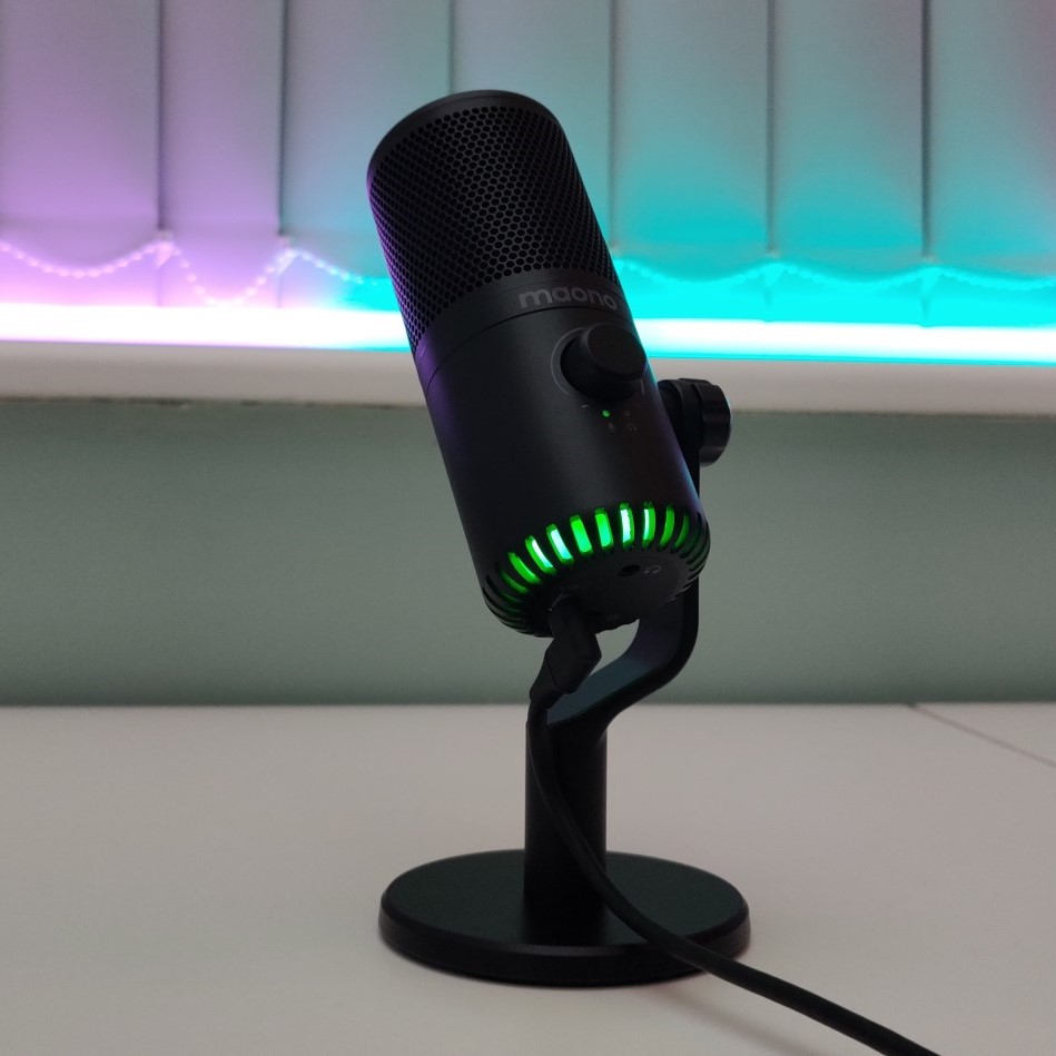 میکروفون USB ماونو مدل Maono Dm30 Black | صوت آژنگ میکروفون USB ماونو مدل Maono Dm30 Black | صوت آژنگ