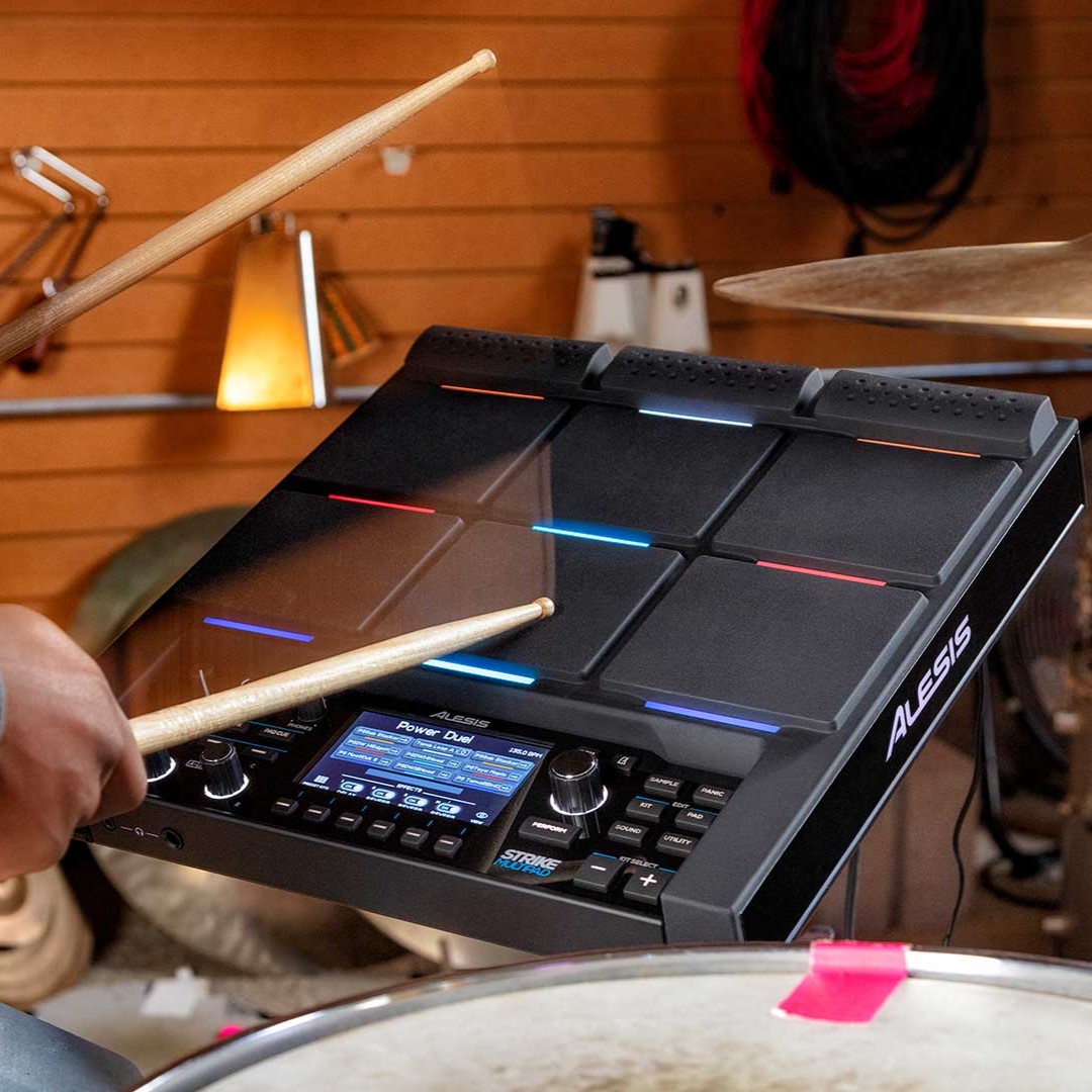 پرکاشن الکترونیک السیس مدل Alesis Strike Multipad | صوت آژنگ پرکاشن الکترونیک السیس مدل Alesis Strike Multipad | صوت آژنگ