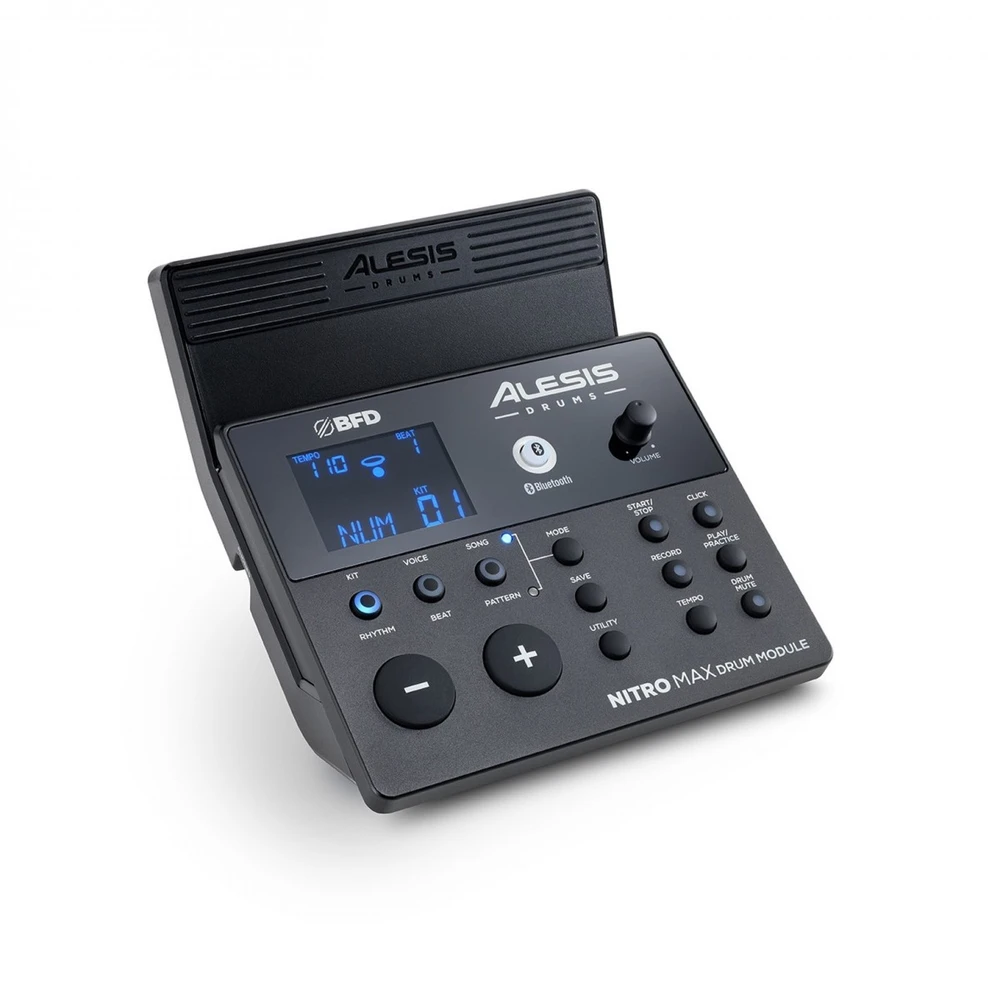 درامز الکترونیک السیس مدل Alesis Nitro Max Kit | صوت آژنگ درامز الکترونیک السیس مدل Alesis Nitro Max Kit | صوت آژنگ