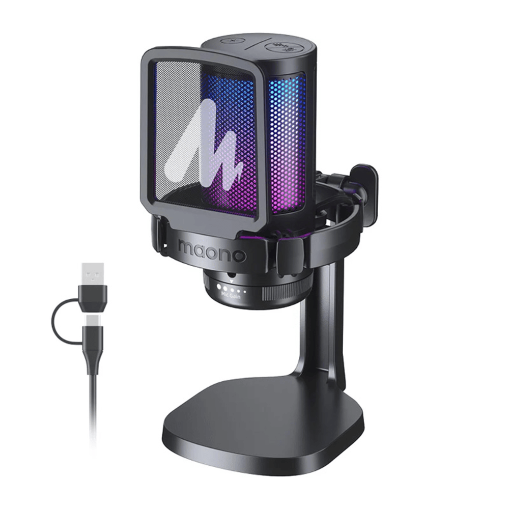 میکروفون کاندنسر ماونو مدل Maono DGM20 | صوت آژنگ میکروفون کاندنسر ماونو مدل Maono DGM20 | صوت آژنگ
