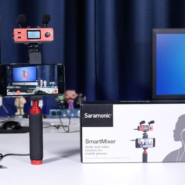 میکسر صدا تلفن همراه سارامونیک مدل Saramonic SmartMixer | صوت آژنگ میکسر صدا تلفن همراه سارامونیک مدل Saramonic SmartMixer | صوت آژنگ
