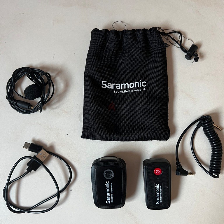 میکروفون بی سیم سارامونیک مدل Saramonic Blink500 B1 | صوت آژنگ میکروفون بی سیم سارامونیک مدل Saramonic Blink500 B1 | صوت آژنگ