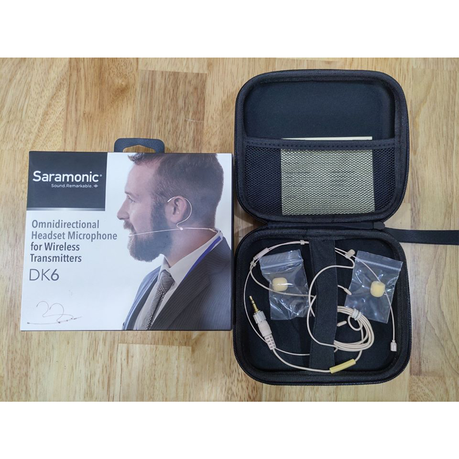 میکروفون یقهای حرفهای سارامونیک مدل Saramonic DK6 | صوت آژنگ میکروفون یقهای حرفهای سارامونیک مدل Saramonic DK6 | صوت آژنگ