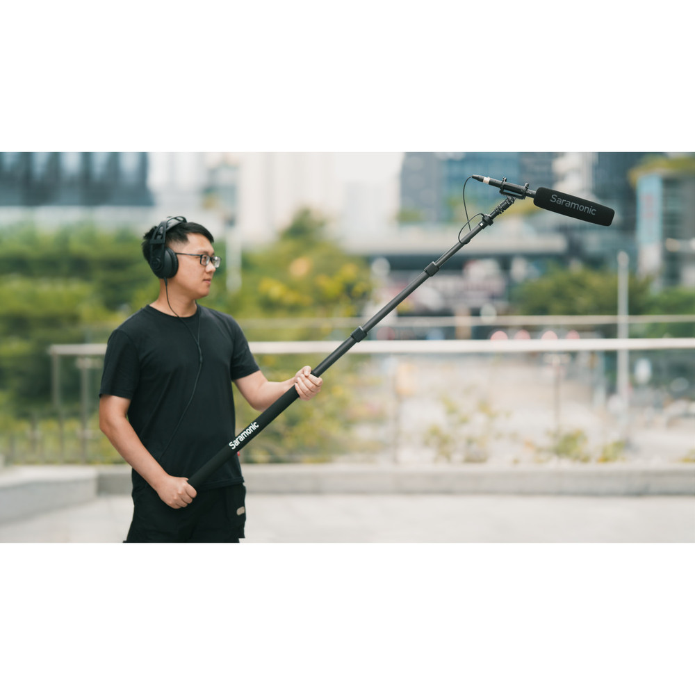 بوم صدا سارامونیک مدل Saramonic Boompole Lite | صوت آژنگ بوم صدا سارامونیک مدل Saramonic Boompole Lite | صوت آژنگ