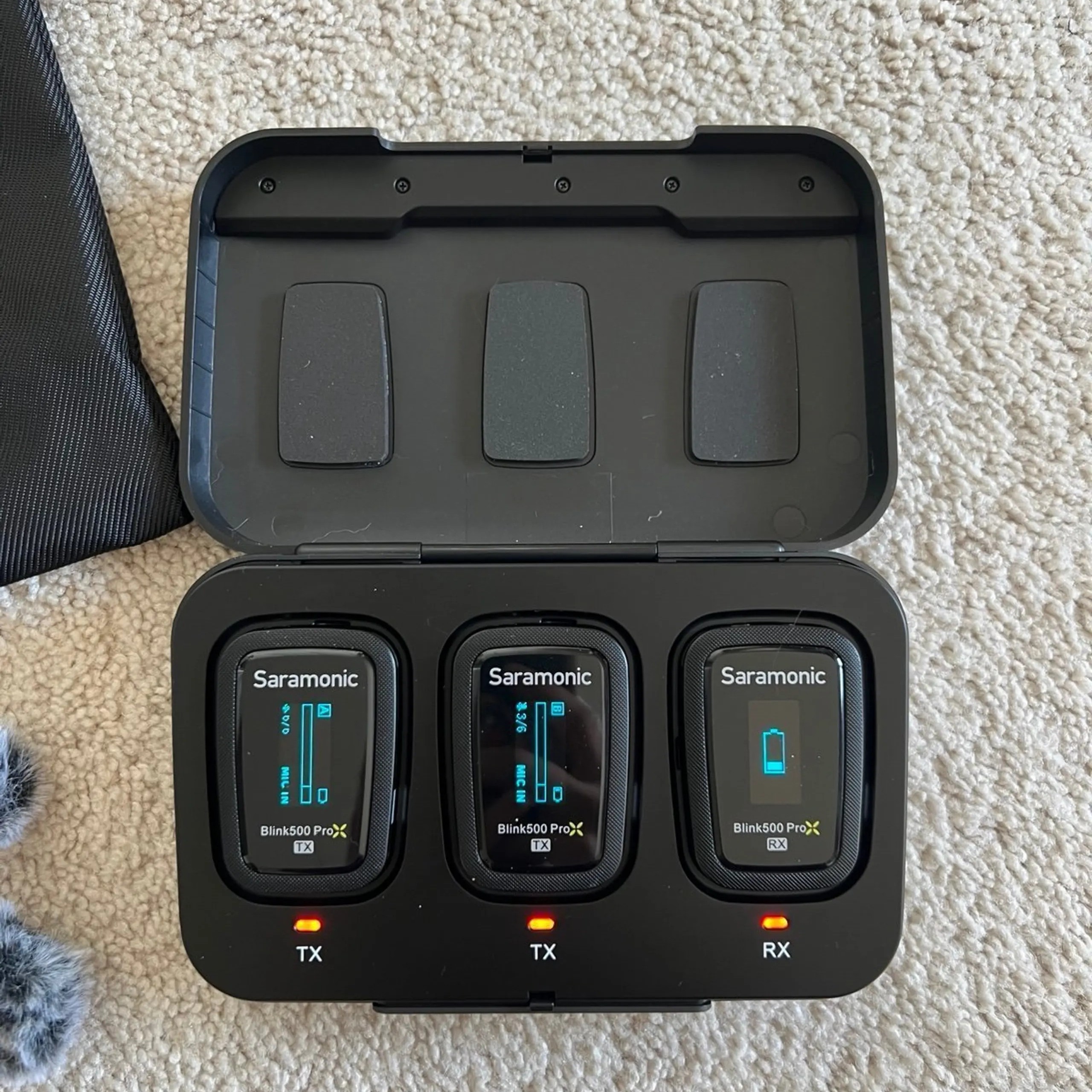 میکروفون بیسیم سارامونیک مدل Saramonic Blink500 ProX B2 | صوت آژنگ میکروفون بیسیم سارامونیک مدل Saramonic Blink500 ProX B2 | صوت آژنگ