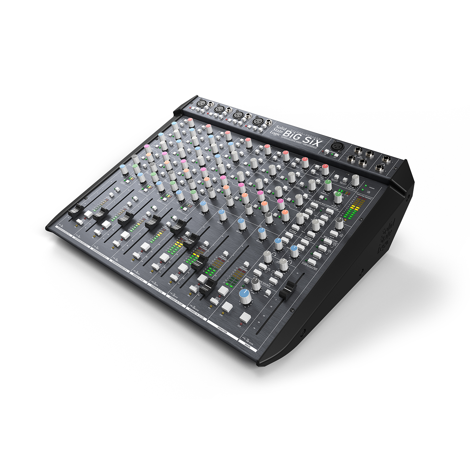میکسر آنالوگ سالید استیت لاجیک مدل Solid State Logic BiG SiX | صوت آژنگ میکسر آنالوگ سالید استیت لاجیک مدل Solid State Logic BiG SiX | صوت آژنگ